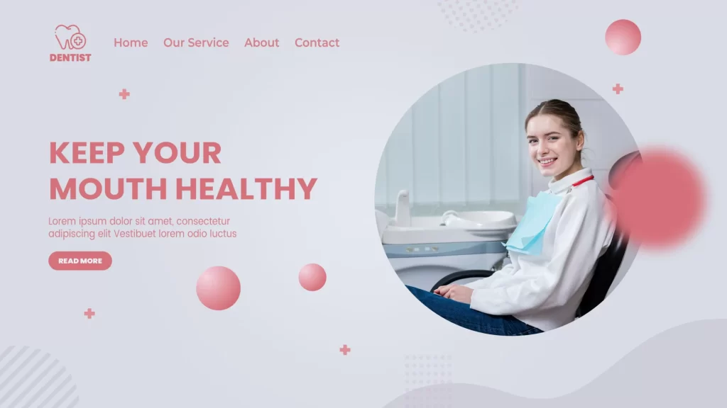 healthcare_website_white_pink_palette